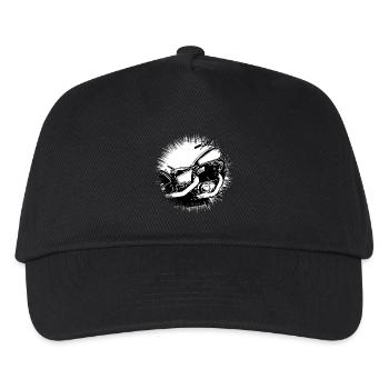 Motorcycle - Kids’ Baseball Cap - black - Front