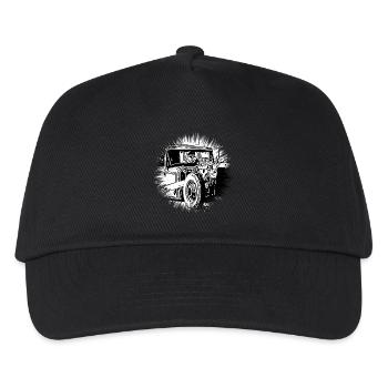 Car - Kids’ Baseball Cap - black - Front