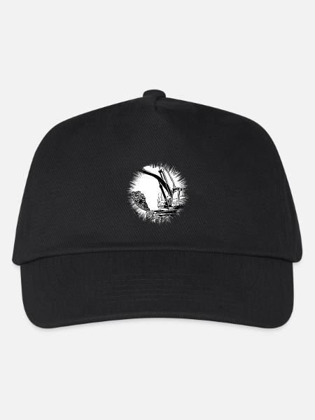 Bagger - Kinder Basecap - Schwarz