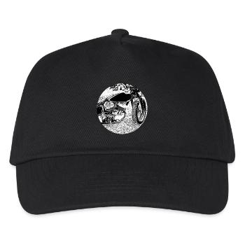Motorcycle - Kids’ Baseball Cap - black - Front