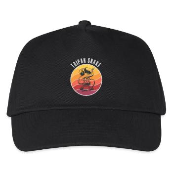 Taipan Snakes Design / Gift Idea - Kids’ Baseball Cap - black - Front
