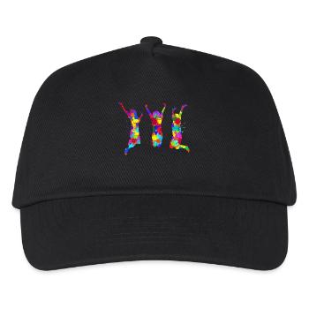 Best Friends Forever Girlfriend Buddy - Kids’ Baseball Cap - black - Front