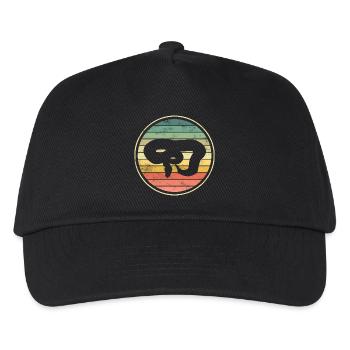 Schlange Schlangen - Kinder Basecap - Schwarz - Vorne
