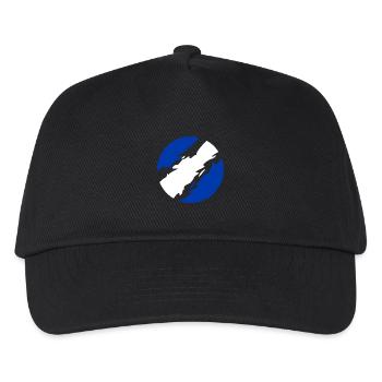 Griechenland - Kinder Basecap - Schwarz - Vorne