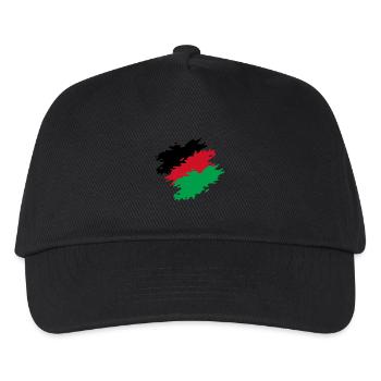 Malawi Colors Flag Flag Brush - Kids’ Baseball Cap - black - Front
