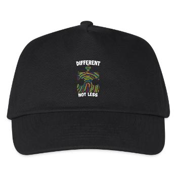 Diffirent pas moins d’autisme conscient de l’adn - Casquette de baseball Enfant - noir - Devant