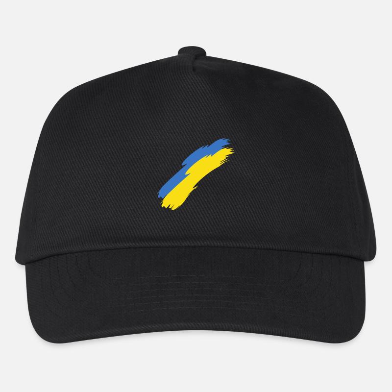 Ukraine - Casquette de baseball Enfant - noir