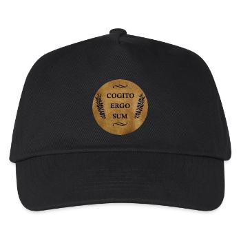 Cogito Ergo Sum - Kids’ Baseball Cap - black - Front