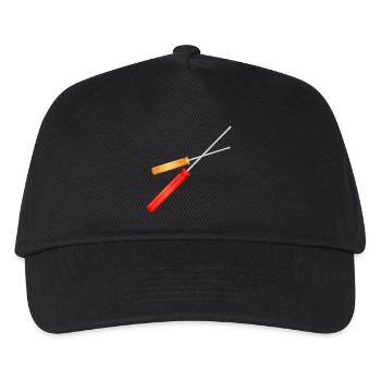two screwdrivers for the toolbox - Kids’ Baseball Cap - black - Front