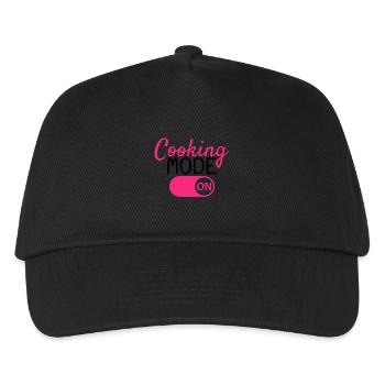 Cuisinier - Casquette de baseball Enfant - noir - Devant