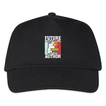 Future Best Selling Author Writer - Kids’ Baseball Cap - black - Front