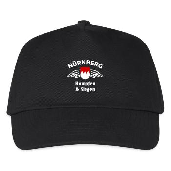 Nürnberg Fans - Kinder Basecap - Schwarz - Vorne