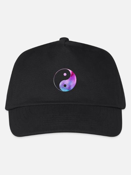 Yin Yang - Kids’ Baseball Cap - black