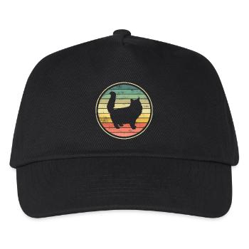 Chats Chats - Casquette de baseball Enfant - noir - Devant