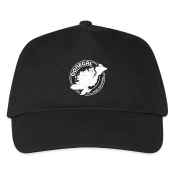Comté de Donegal Irlande | Timbre de contour de carte - Casquette de baseball Enfant - noir - Devant