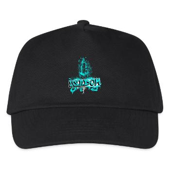 Usedom lighthouse design/gift idea - Kids’ Baseball Cap - black - Front