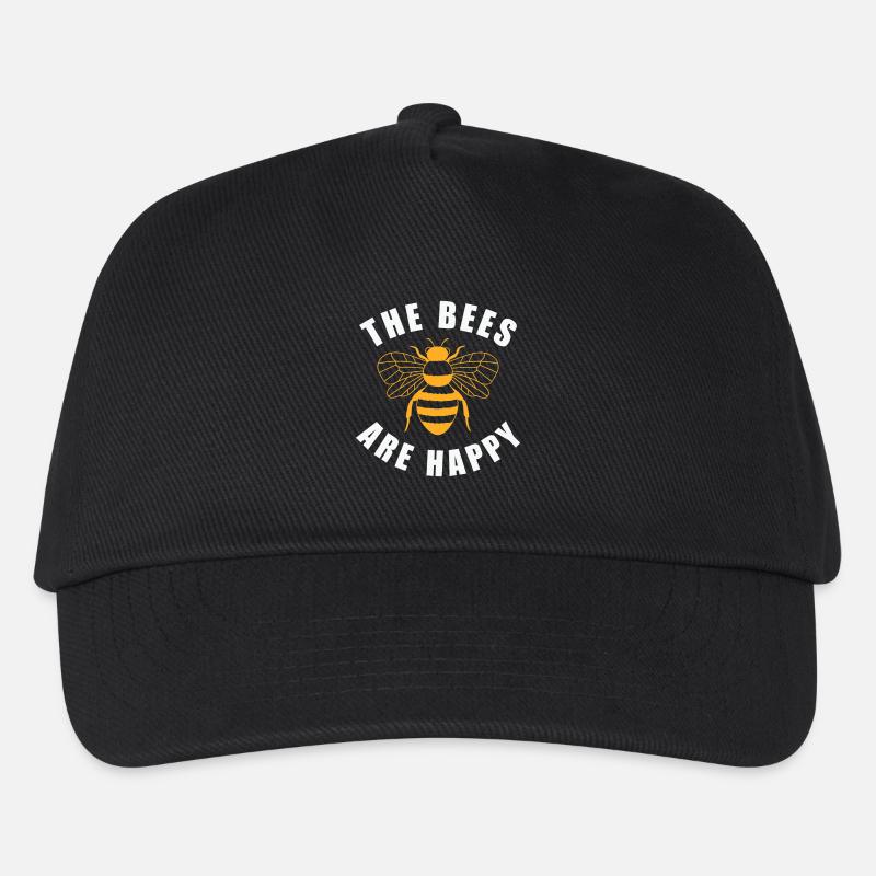 Die Bienen sind glücklich Valheim Gamer Zitat - Kinder Basecap - Schwarz