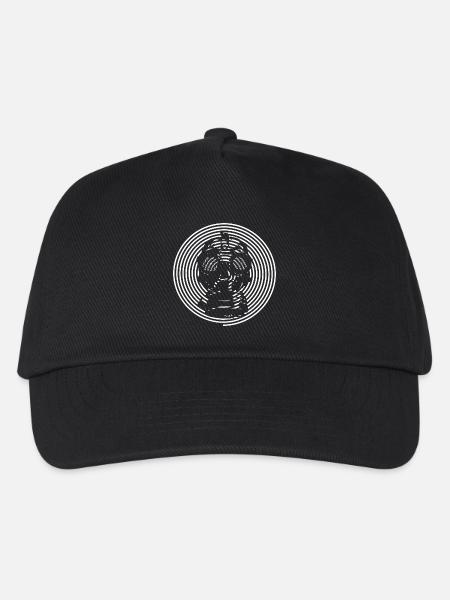 Spirale de masque à gaz - Casquette de baseball Enfant - noir