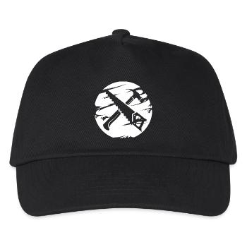 handwerker handwerk artisan symbol geschenk - Kinder Basecap - Schwarz - Vorne