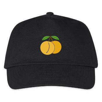 Mirabelle plum - Kids’ Baseball Cap - black - Front