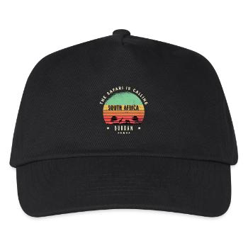 Durban South Africa Safari Design - Kids’ Baseball Cap - black - Front
