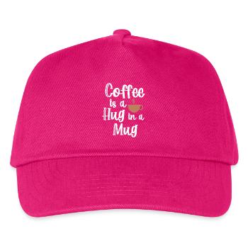 Caffeine Coffee Statement Coffee Cup Coffee Drinker - Kids’ Baseball Cap - fuchsia - Front