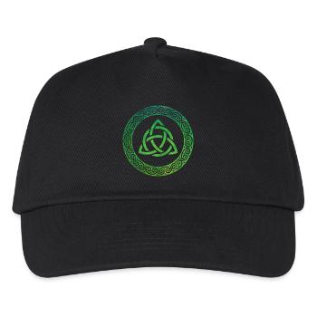 Celtic Knot - Kinder Basecap - Schwarz - Vorne