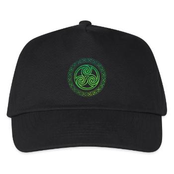 Celtic Knot - Kinder Basecap - Schwarz - Vorne