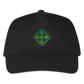 Celtic Cross - Kinder Basecap - Schwarz - Vorne