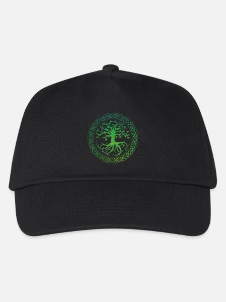 Celtic Tree of Life - Kinder Basecap - Schwarz