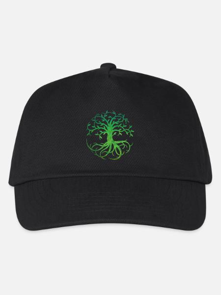 Celtic Tree of Life - Kinder Basecap - Schwarz