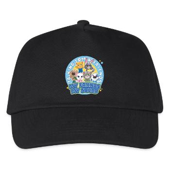 Talking Tom & Friends My Friends My Sqad - Casquette de baseball Enfant - noir - Devant
