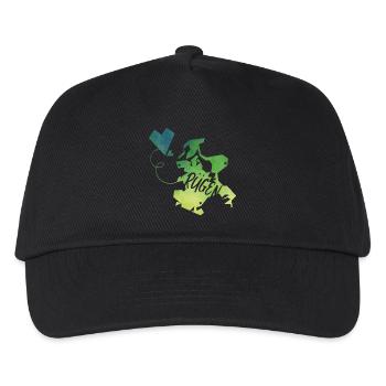Rügen - Kinder Basecap - Schwarz - Vorne