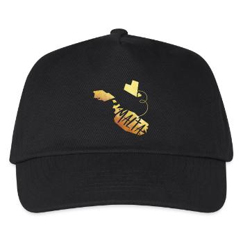 Malte - Casquette de baseball Enfant - noir - Devant
