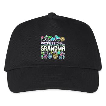 Grandma Saying Grandmother Grandma Retirement - Kids’ Baseball Cap - black - Front