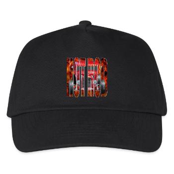 Hot Rod R6Z - Kinder Basecap - Schwarz - Vorne
