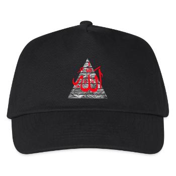 allah rot - Kinder Basecap - Schwarz - Vorne