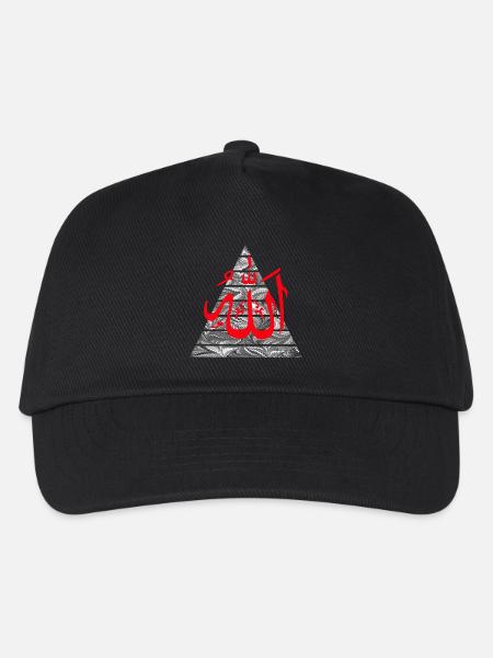 allah rot - Kinder Basecap - Schwarz