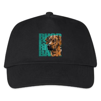 Rhodesian Ridgeback - Casquette de baseball Enfant - noir - Devant