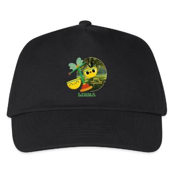Kawaii Waage Sternzeichen Illustration - Kinder Basecap - Schwarz - Vorne