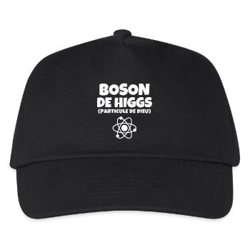 boson de higgs, physicien, big bang, univers - Casquette de baseball Enfant - noir - Devant