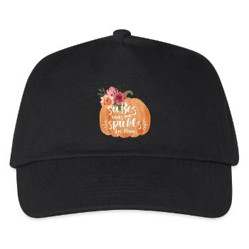 Halloween s’en sort sinon ça hante... - Casquette de baseball Enfant - noir - Devant