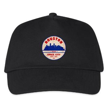 Houston - Kids’ Baseball Cap - black - Front