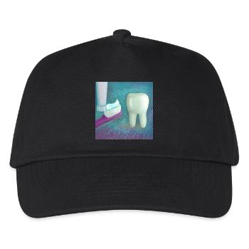 Dental health - Kids’ Baseball Cap - black - Front