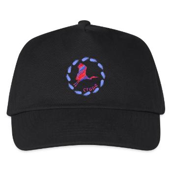 Crane E 279 - Kids’ Baseball Cap - black - Front