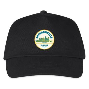 Jacksonville Skyline Crest - Kinder Basecap - Schwarz - Vorne