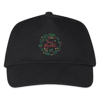 Merry Christmas T-Shirt Merry Christmas T-Shirt - Kids’ Baseball Cap - black - Front