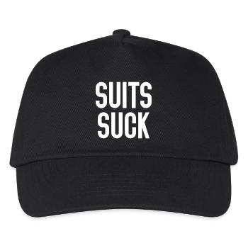 Costumes Suck - Casquette de baseball Enfant - noir - Devant