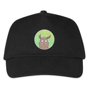 Wild boar - Kids’ Baseball Cap - black - Front