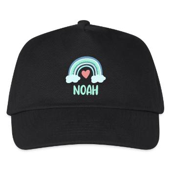 Noah Nom Rainbow Baby - Casquette de baseball Enfant - noir - Devant